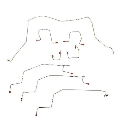 01-02 Dodge Ram 2500 Brake Lines & Hose Kit 4WD Ext Cab_Long Bed Disc Brakes Aut